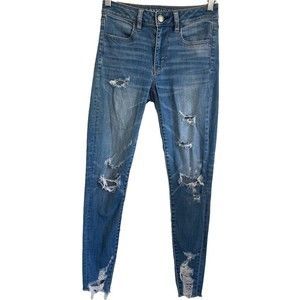 American Eagle outfitter very stretchy high rise jeggings size 2